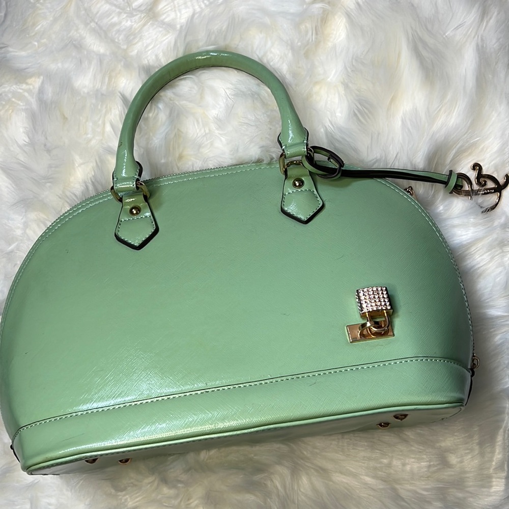 Mint Green Medium Sized Satchel Purse